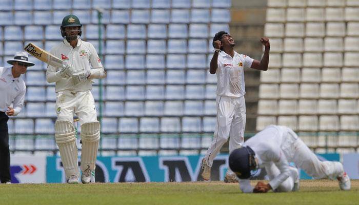 WATCH: How Sri Lanka&#039;s mystery spinner Lakshan Sandakan left Australia spellbound