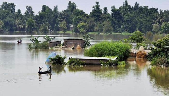 As flood continues to wreck havoc, Union Home Minister Rajnath Singh to visit Assam today