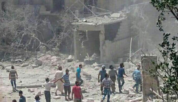 Two people killed, babies injured after maternity hospital bombed in Syria