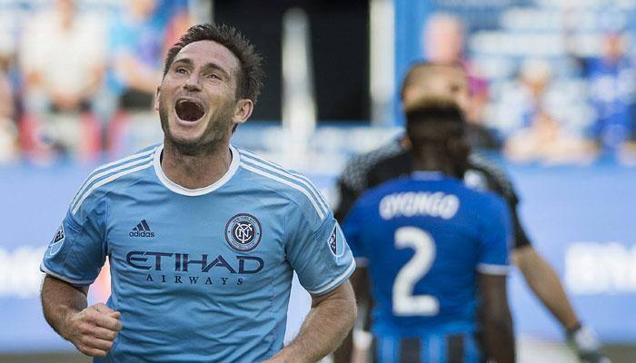 Frank Lampard nets his first ever hat-trick for MLS side New York City