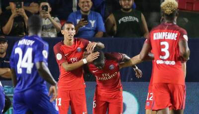 French champions PSG sink English champions Leicester City 4-0 in ICC friendly