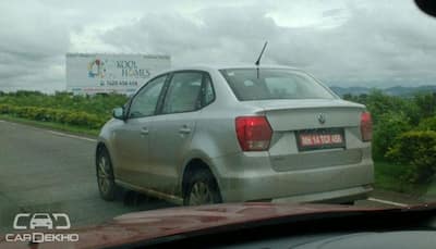 Volkswagen Ameo diesel spotted on test, launch Soon