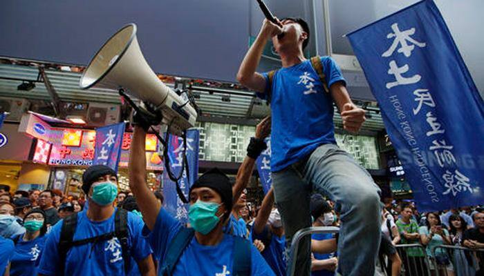 Anger as Hong Kong pro-independence leader barred from polls