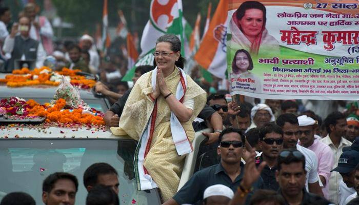 Sonia Gandhi cuts short Varanasi roadshow due to ill health; rushed to Delhi hospital