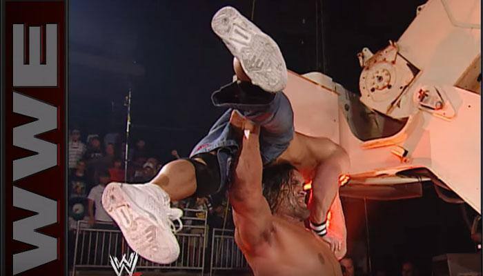 WATCH: When The Great Khali took on John Cena in a Fall Count Anywhere match