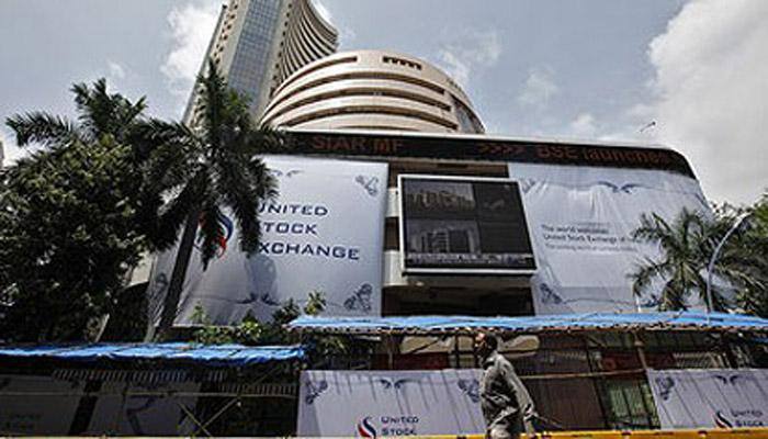 Sensex dives 284 points on global cues; markets cautious over GST