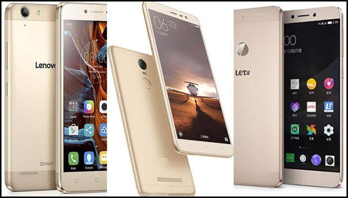 Xiaomi Redmi Note 3 Vs LeEco Le 2 Vs Lenovo Vibe K5 Note: A comparison