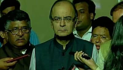 GST Bill passage historic, says FM Jaitley; thanks Congress and other parties