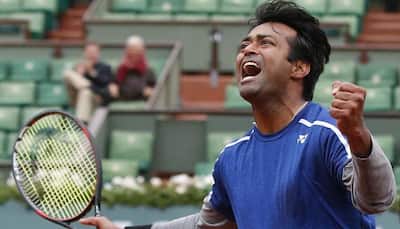 Leander Paes FINALLY arrives in Rio ahead of the opening encounter with Poland