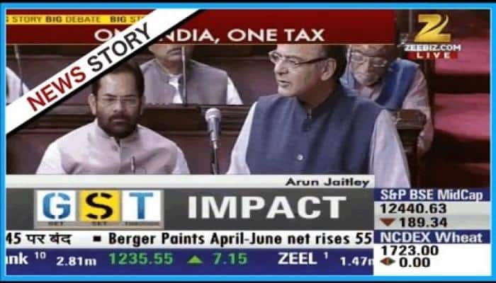 Watch: FM Arun Jaitley speaking on GST Bill from Rajya Sabha