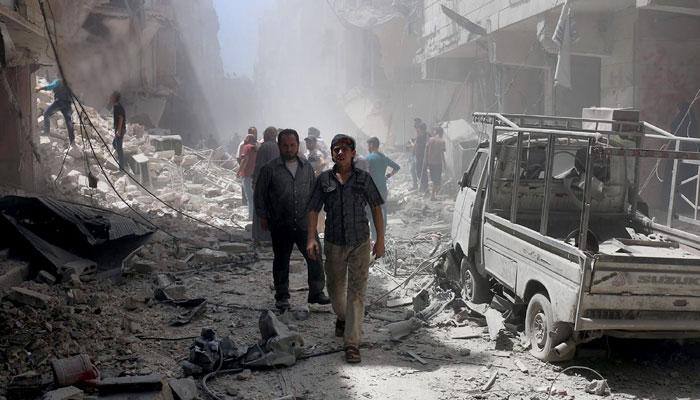 Syrian army recaptures falling military positions in Aleppo