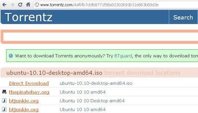  Largest torrent search engine Torrentz shut down