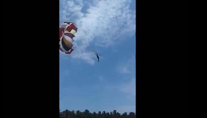 VIRAL VIDEO: Coimbatore man falls to death while parasailing – Captured on camera