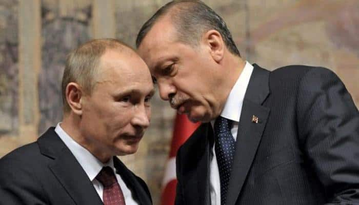 Vladimir Putin and Recep Tayyip Erdogan meet to mend ties after jet downing rift