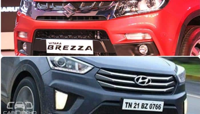 Compact SUV war in India: Maruti Vitara Brezza outshines Hyundai Creta in July 2016