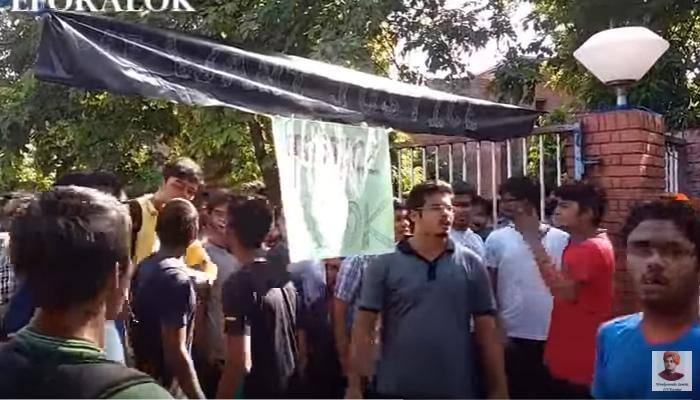 Protests erupt in IIT Kanpur after PhD scholar dies – Watch