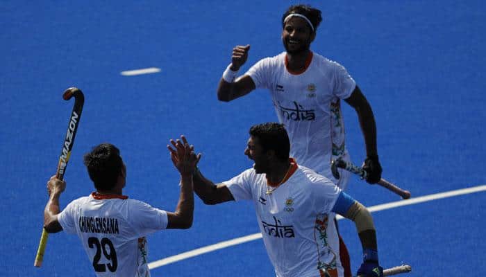 Men&#039;s hockey, Group B: India survive Argentina burst to steal 2-1 win