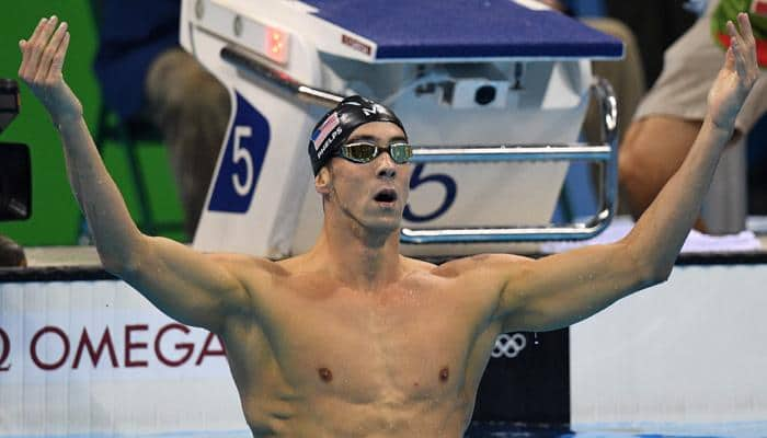 20th Gold Medal for Michael Phelps: American great crushes Chad le Clos in 200m butterfly final