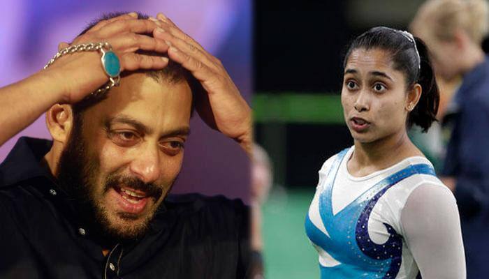 What A Shame: Salman Khan, IOA’s Goodwill Ambassador for Rio 2016, doesn't know Dipa Karmakar's correct name