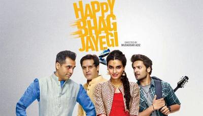  'Happy Bhag Jayegi' promotions: Diana Penty-Abhay Deol-Ali Fazal smitten with love in the city of Lucknow- See pic