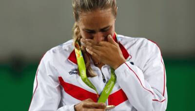 Rio Olympics: Tearful Monica​ Puig wins Puerto Rico's first ever gold