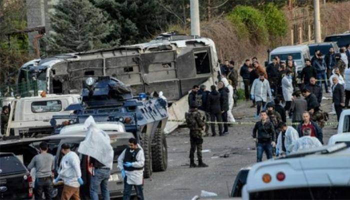 PKK bombing kills 7 near Turkey's Diyarbakir