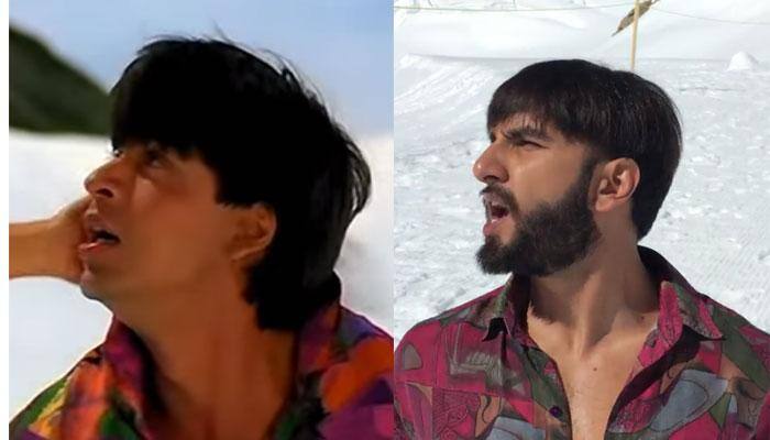 Check out Shah Rukh Khan’s response to Ranveer Singh’s ‘Tu Mere Samne’ act