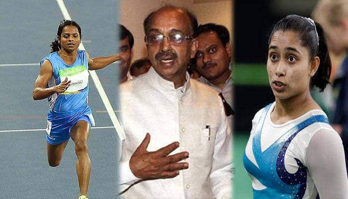 Rio Olympics 2016: Vijay Goel goofs up again, wishes Srabani Nanda on Twitter with image of Dutee Chand