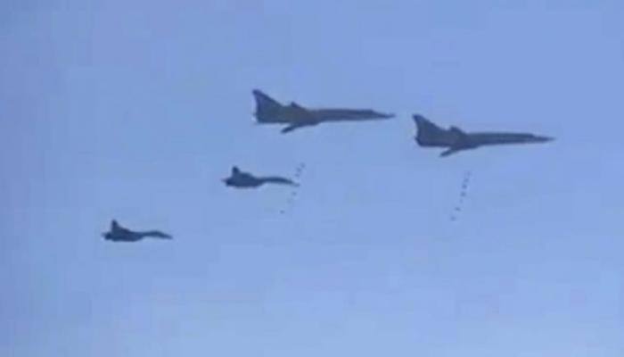 Russia carries out strikes in Syria from Iran base