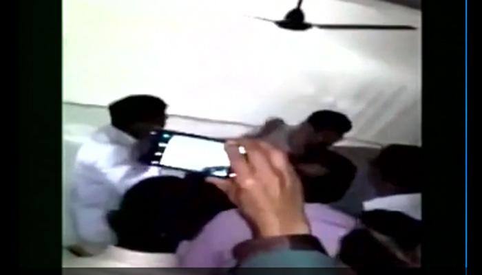 Caught on camera: Maharashtra NCP MLA slaps Deputy Collector