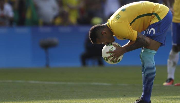 Brazil&#039;s Neymar nets fastest Olympic goal ever at 15 seconds at Rio 2016 Olympics