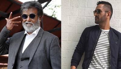 Mahendra Singh Dhoni does a Rajinikanth, and quite like a boss! Picture proof inside