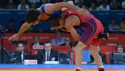 Sandeep Tomar crashes out of men's freestyle 57 kg wrestling at Rio 2016