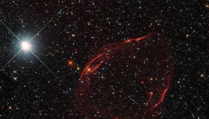 NASA&#039;s Hubble Space Telescope investigates stellar shrapnel!