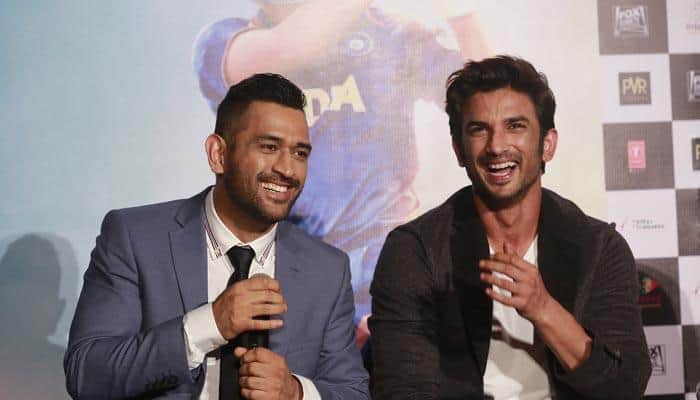 MS Dhoni was surprised to see Sushant Singh Rajput emote him well on screen