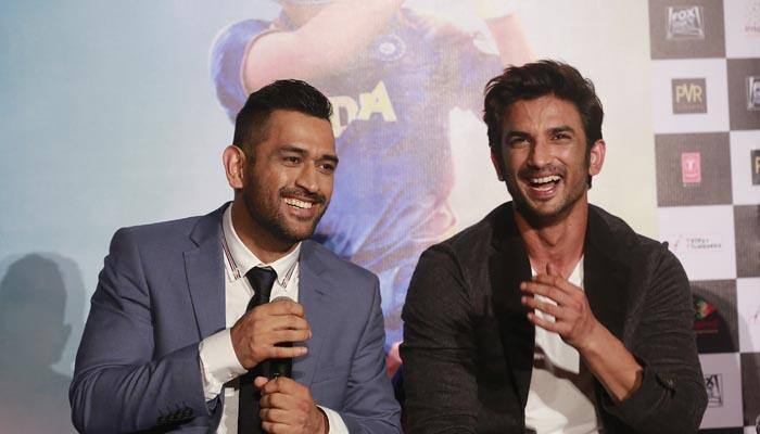 MS Dhoni was surprised to see Sushant Singh Rajput emote him well on screen
