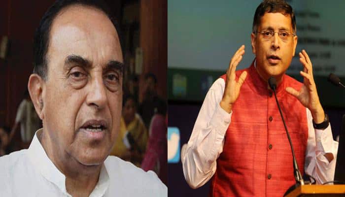 Subramanian Swamy takes on Chief Economic Advisor again, terms continuance &#039;tolerance&#039;