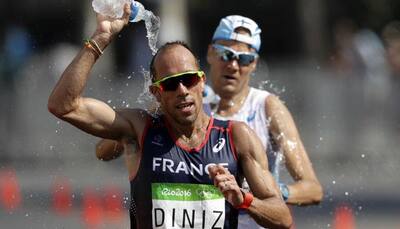 WATCH: When French race walker pooped himself and collapsed