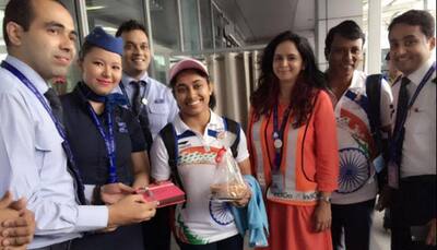 WATCH: BRILLIANT! This airline's touching gesture on Dipa Karmakar's arrival in Agartala 