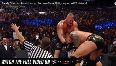 WATCH: FULL HIGHLIGHTS - Brock Lesnar vs Randy Orton at SummerSlam 2016