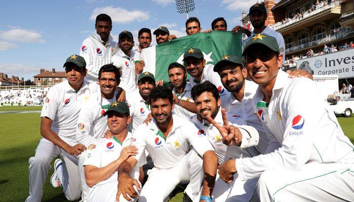 Pakistan celebrate &#039;incredible journey&#039; to No.1 in Test Cricket after 7 years