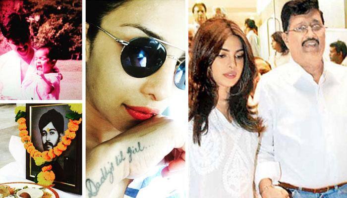 Daddy's little girl Priyanka Chopra remembers father on his third birth anniversary! See pic