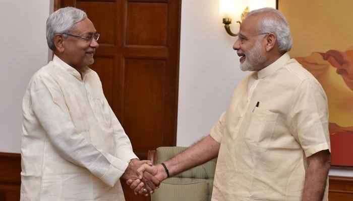 Bihar CM calls on PM Narendra Modi, apprise him on flood situation in Bihar