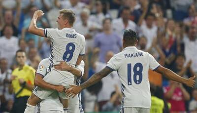Toni Kroos rocket rescues Real Madrid in Cristiano Ronaldo's absence; Atletico Madrid held again