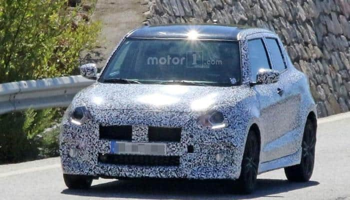 2017 Swift Sport spied for the first time