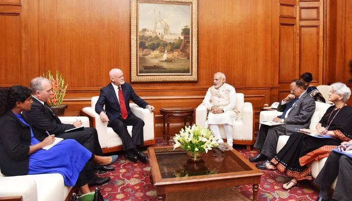 UN General Assembly President-elect calls on PM Narendra Modi