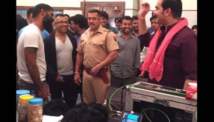 Salman Khan parties with his 'Dabangg 3' heroines? Scoop inside