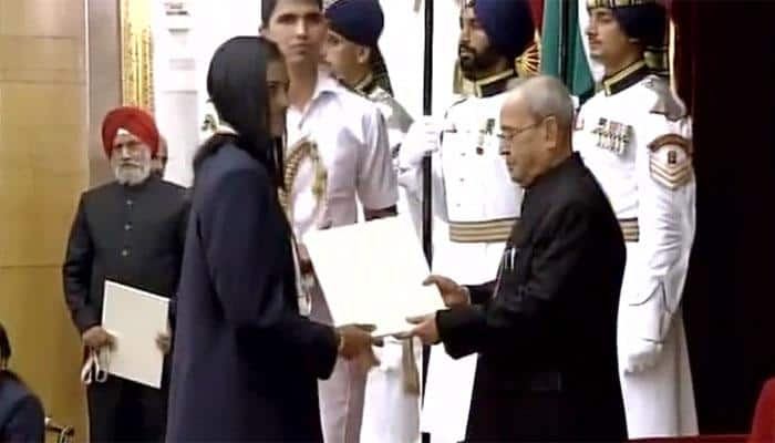 PV Sindhu, Sakshi Malik, Dipa Karmakar, Jitu Rai receive Khel Ratna award