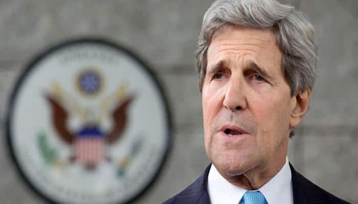 Kerry arrives in India for strategic dialogue; terrorism emanating from Pakistan, visa issues on agenda