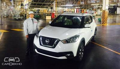 Nissan starts production of its new compact SUV Kicks